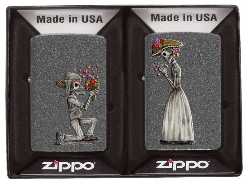 2 Zippo Set Day Of Death Iron Stone Color Lighter New In Box Ebay 2 Zippo Set Day Of Death Iron Stone Color Lighter New In Box Ebay